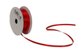 Spyk Geschenkband Satin rot, Breite: 3 mm, Länge: 8 m