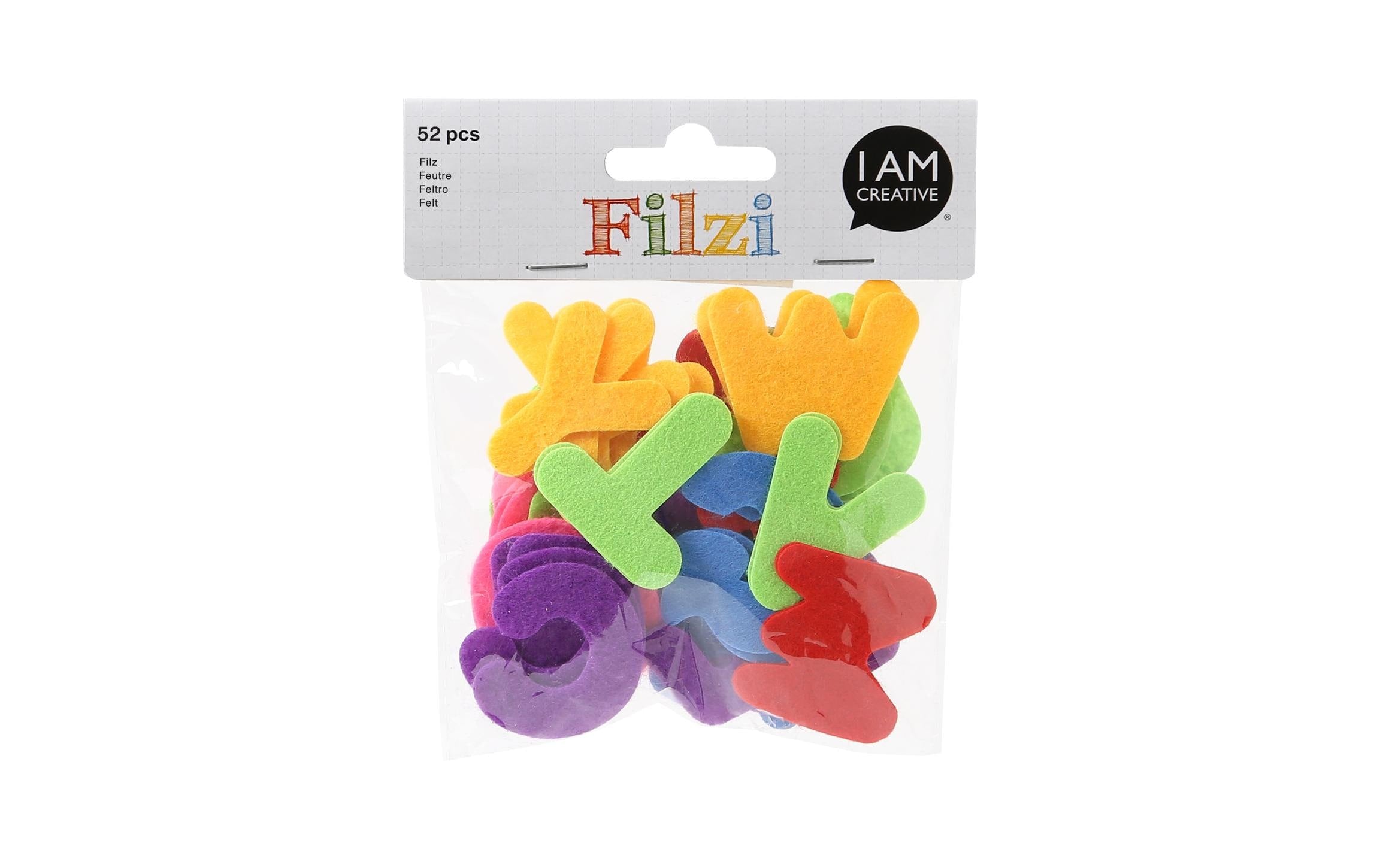 I am Creative Filz-Sticker FILZI Alphabet