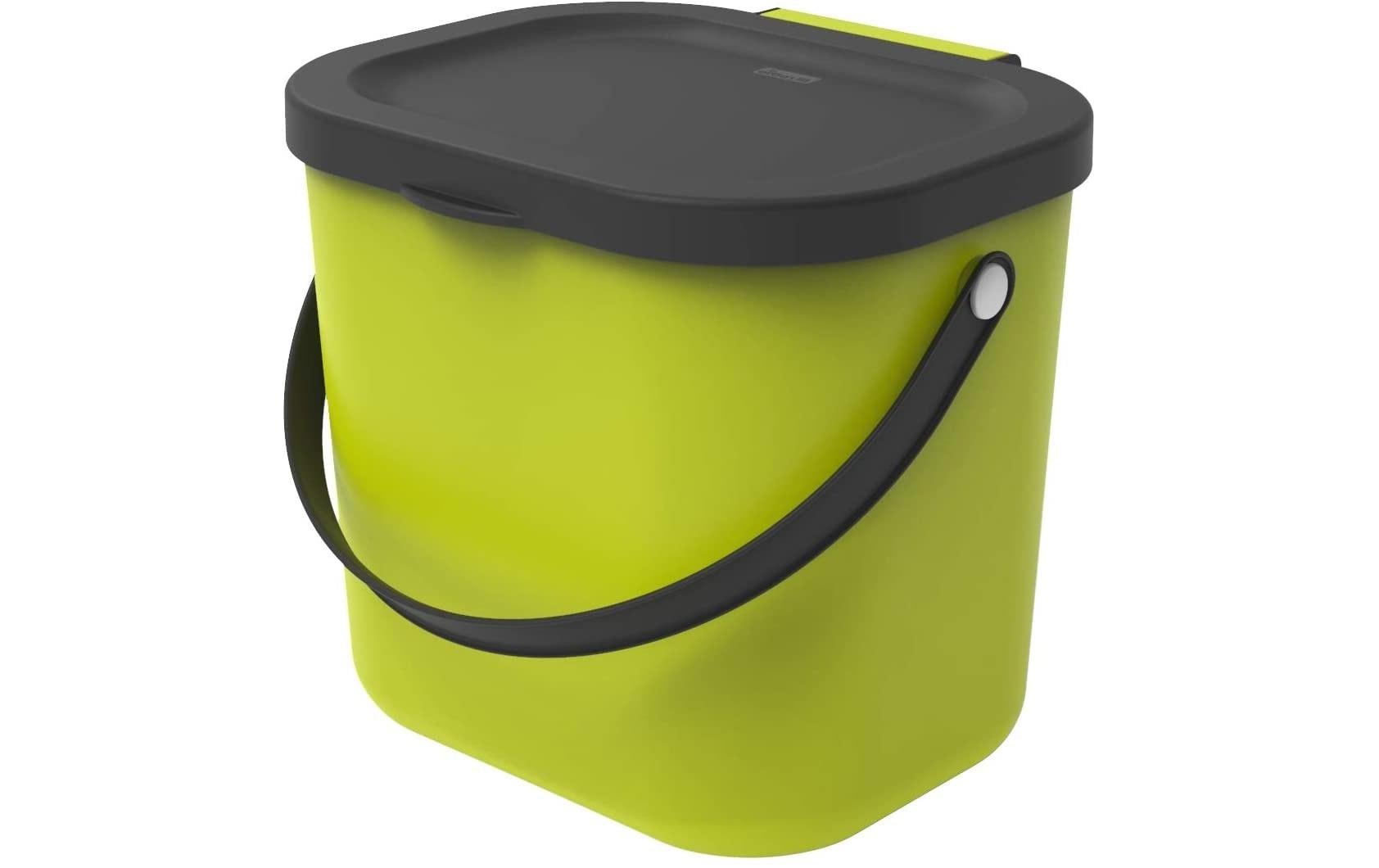 Rotho Recyclingbehälter 6L Albula lime grün, 235x200x208 mm