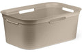 Rotho Wäschekorb Brisen 41 Liter cappuccino, 596x396x232 mm