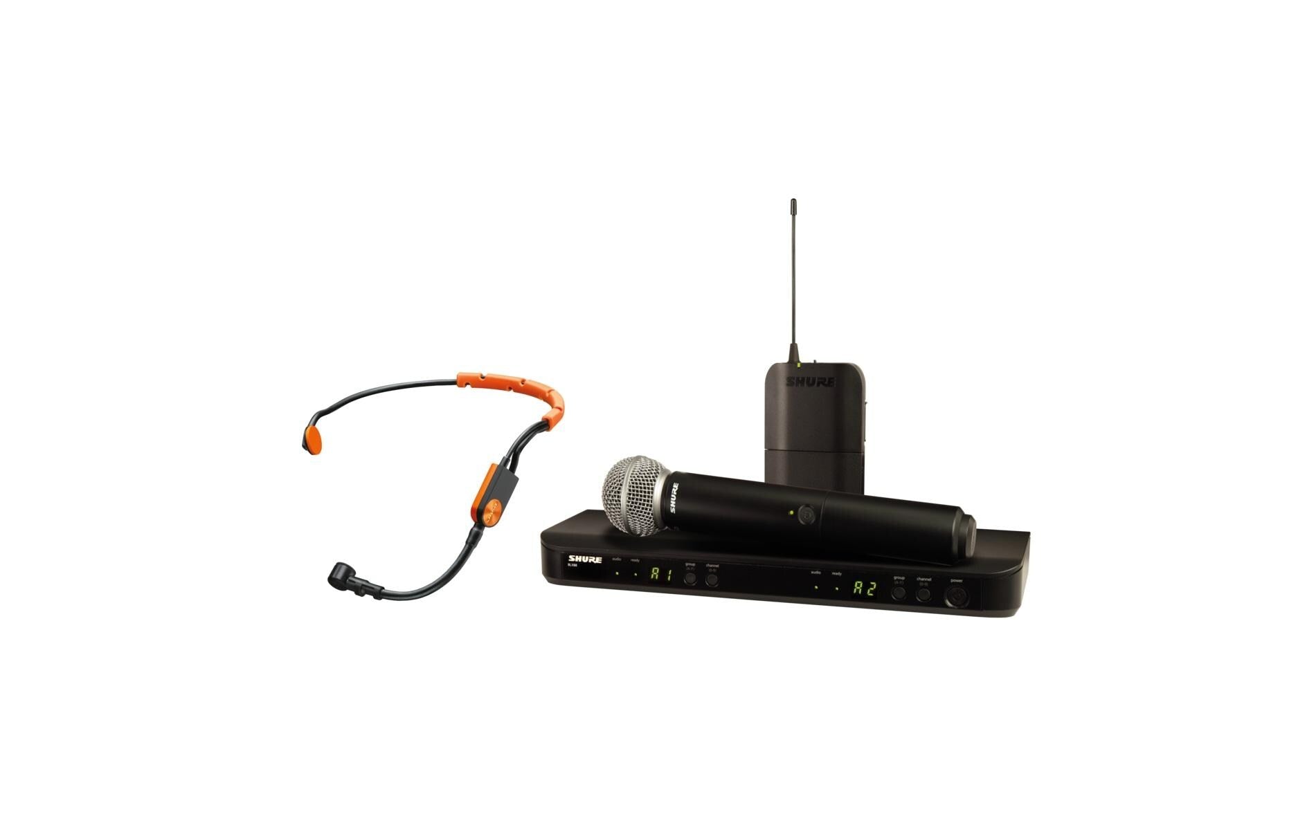 Shure BLX1288E/SM31-M17 Combo Funksystem BLX SM58/SM31, 662-686MHz