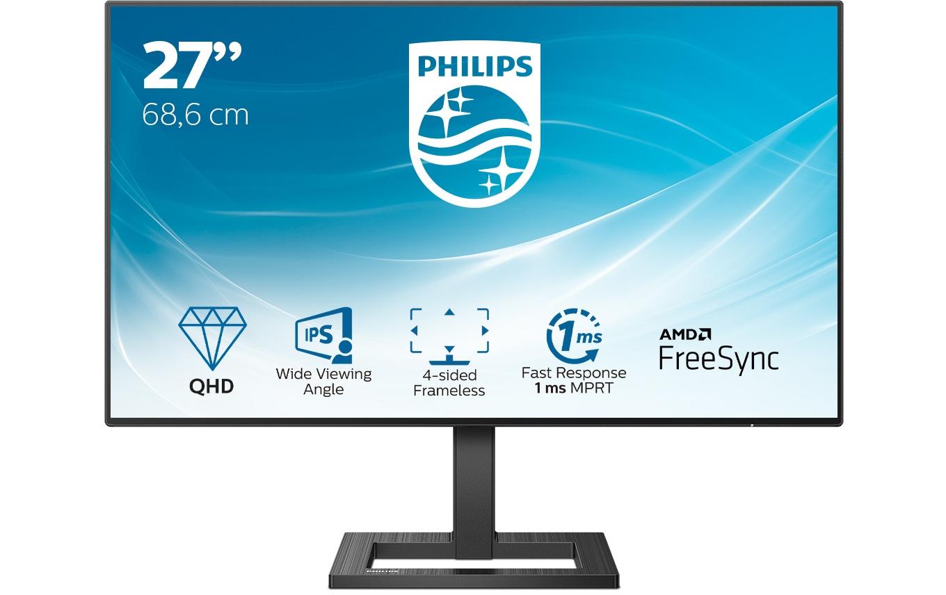 Philips 275E2FAE/00 27", 2560x1440, IPS IPS, DP, HDMI, 1 ms