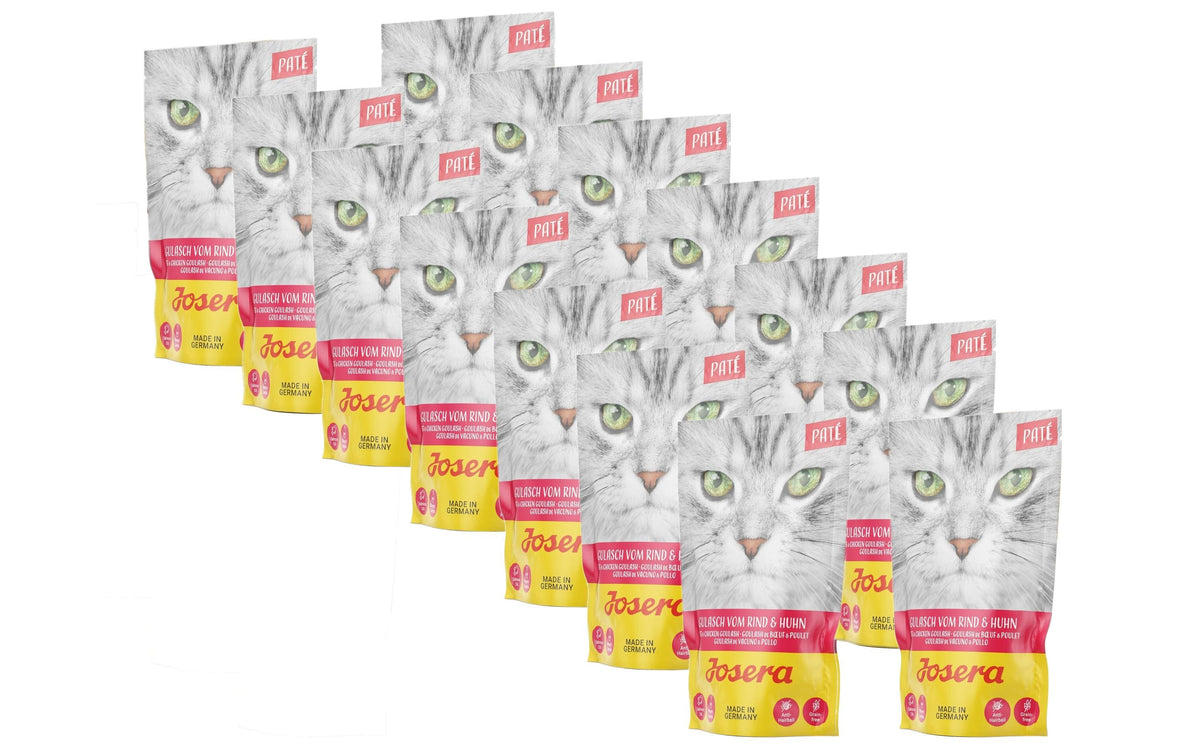 Josera Paté Gulasch vom Rind&Huhn 16x85g