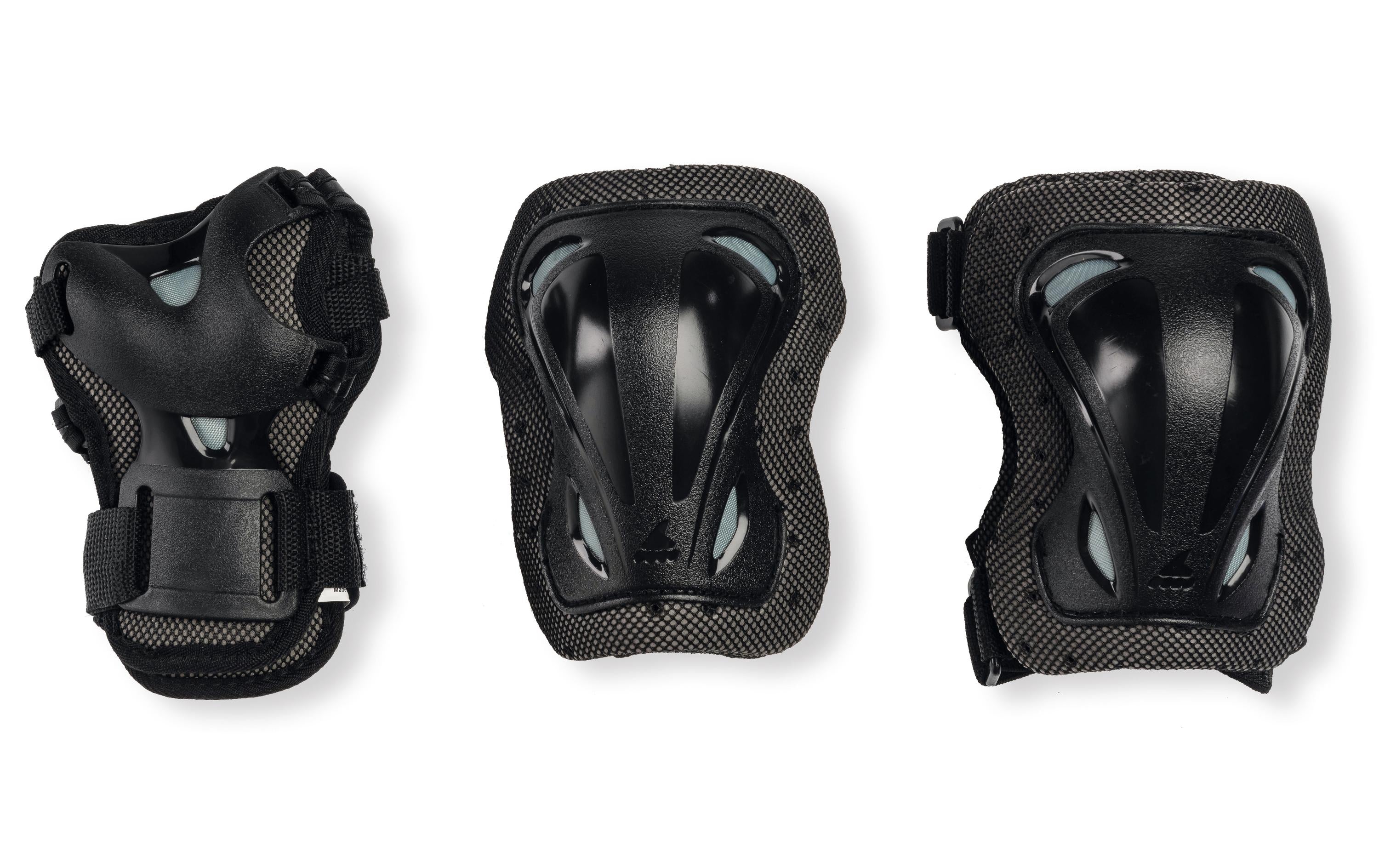 ROLLERBLADE SKATE GEAR JUNIOR 3 PACK XXS, BLACK