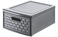 Rotho Schubladenbox klein Country anthrazit, 350x260x145 mm