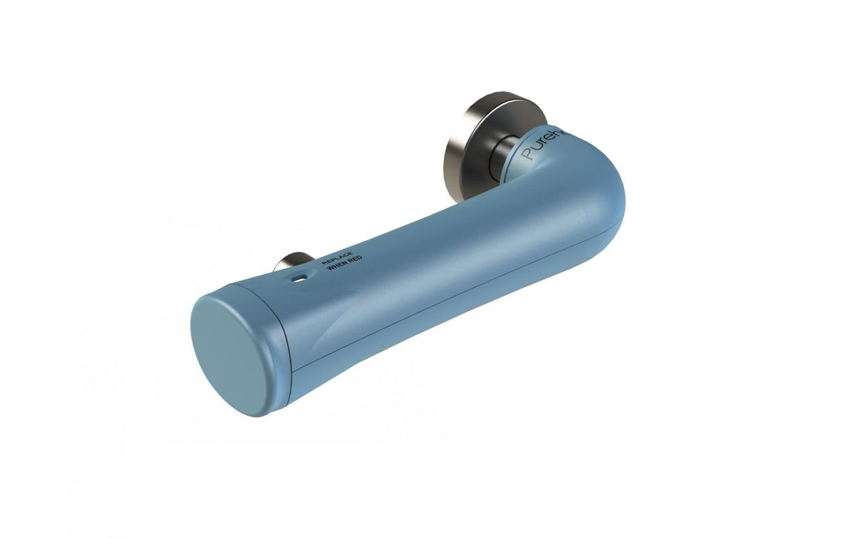Hygienics Purehold RTD blau für gebogene/U-Förmige Türgriffe