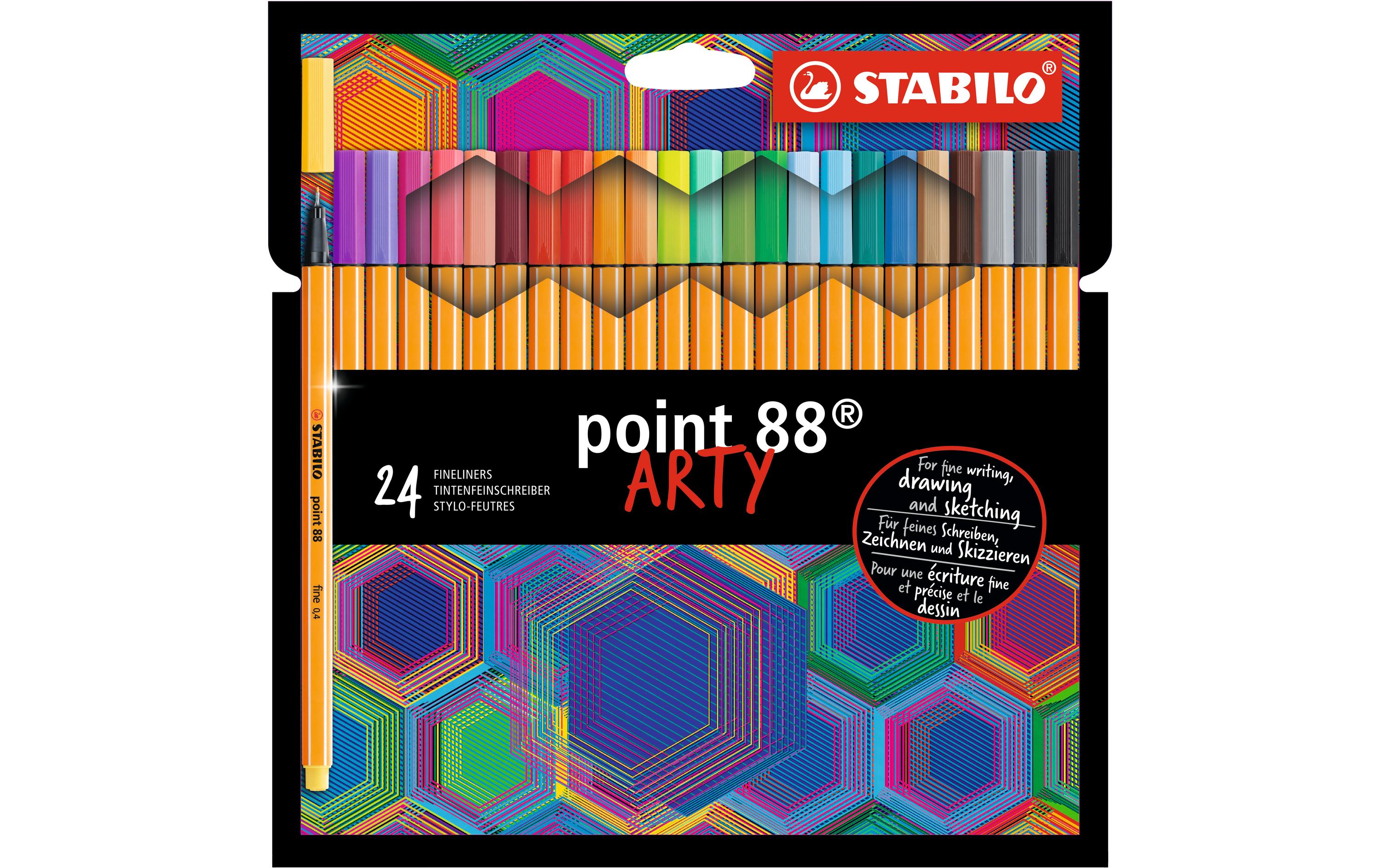 STABILO point 88 ARTY 24er Etui