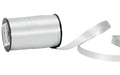 Spyk Geschenkband Poly matt silber, Breite: 10 mm, Länge: 20 m