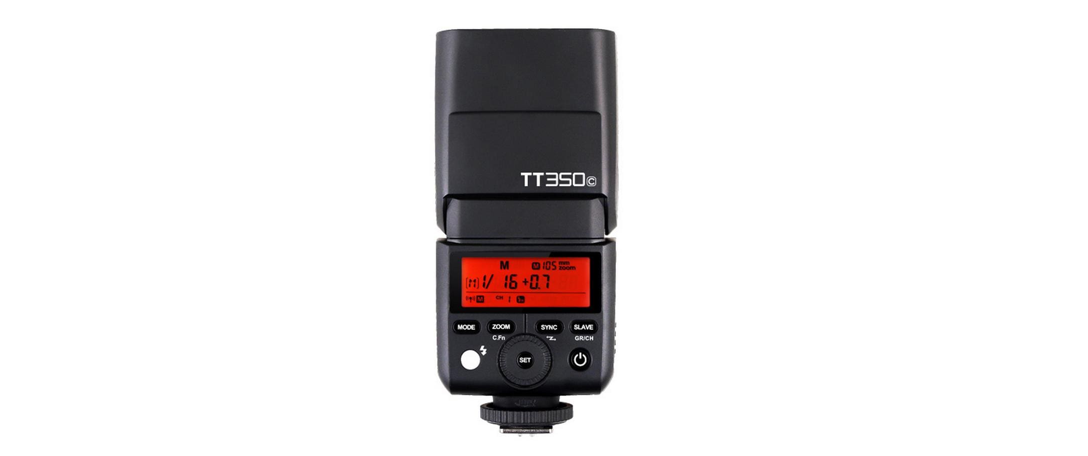 Godox TT350C, Canon TTL Systemblitzgerät mit Ni MH Akku