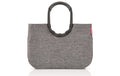 Reisenthel Einkaufskorb loopshopper L twist silver, 46 x 34.5 x 25 cm, 25 l