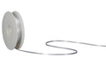 Spyk Geschenkband Satin weiss, Breite: 3 mm, Länge: 50 m