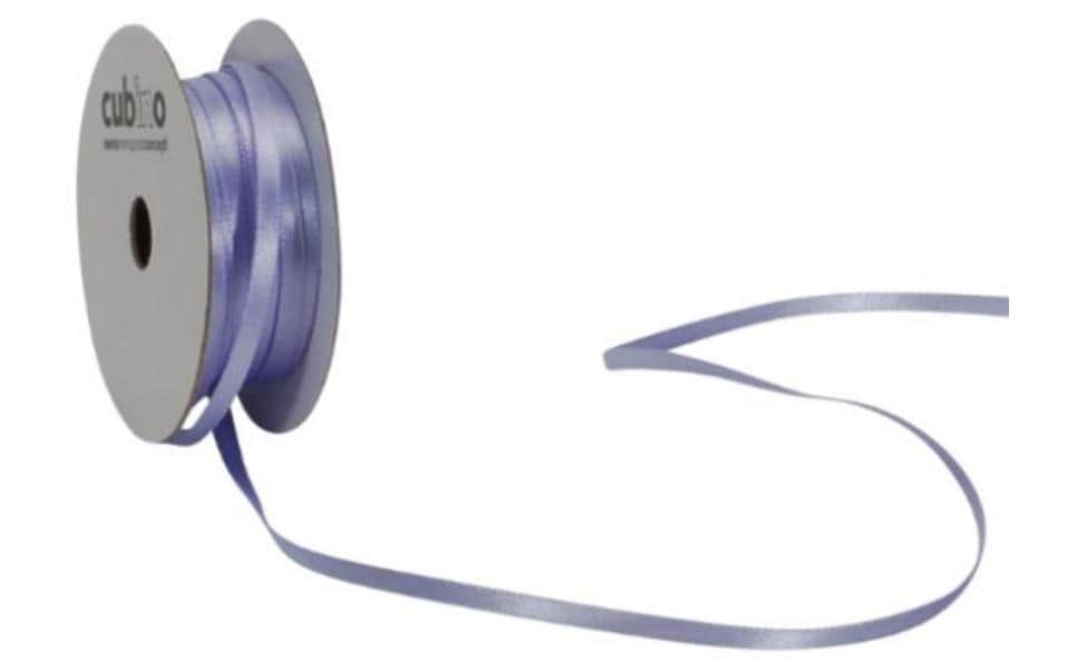Spyk Geschenkband Satin iris, Breite: 3 mm, Länge: 8 m