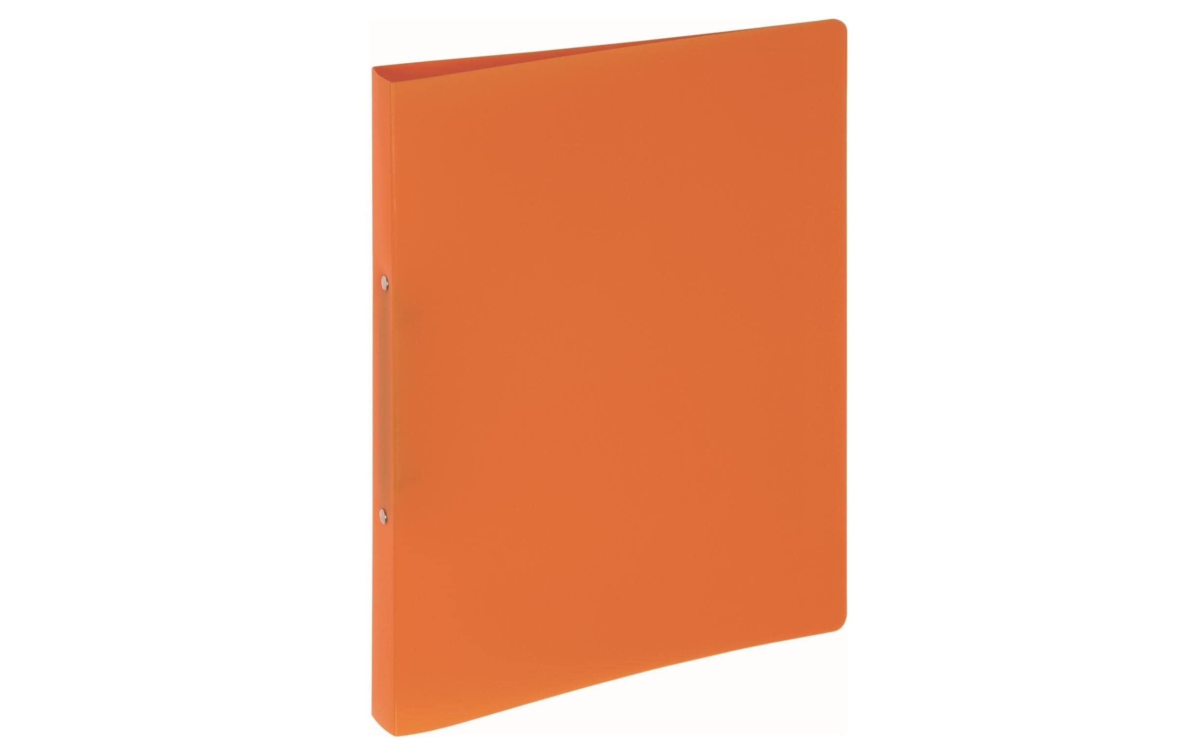 Pagna Ringbuch A4 PP 2.3 cm, Orange Ringdurchmesser 16mm, Rückenbreite 2.3 cm