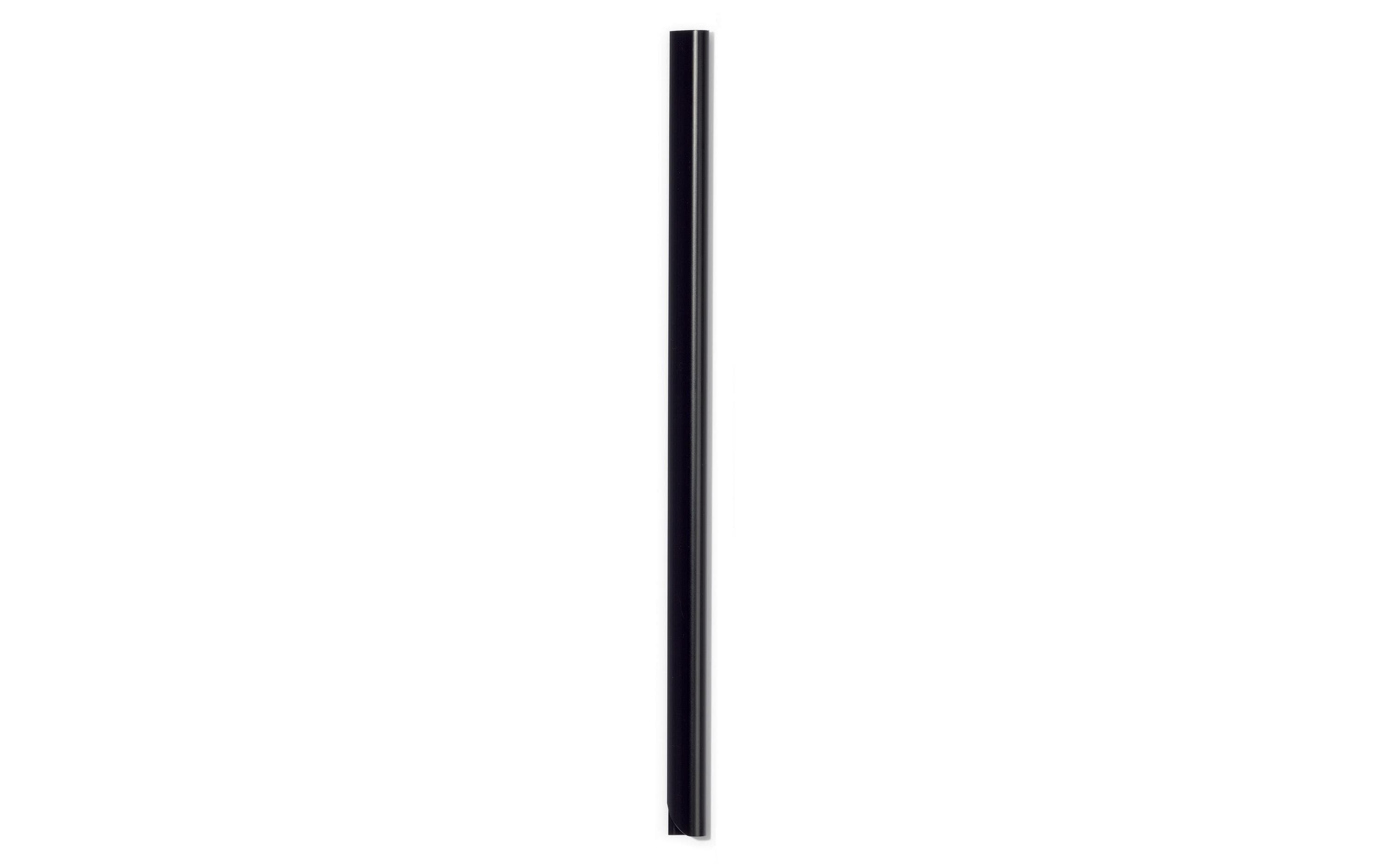 Durable Klemmschiene 3 mm schwarz, 50 Stück