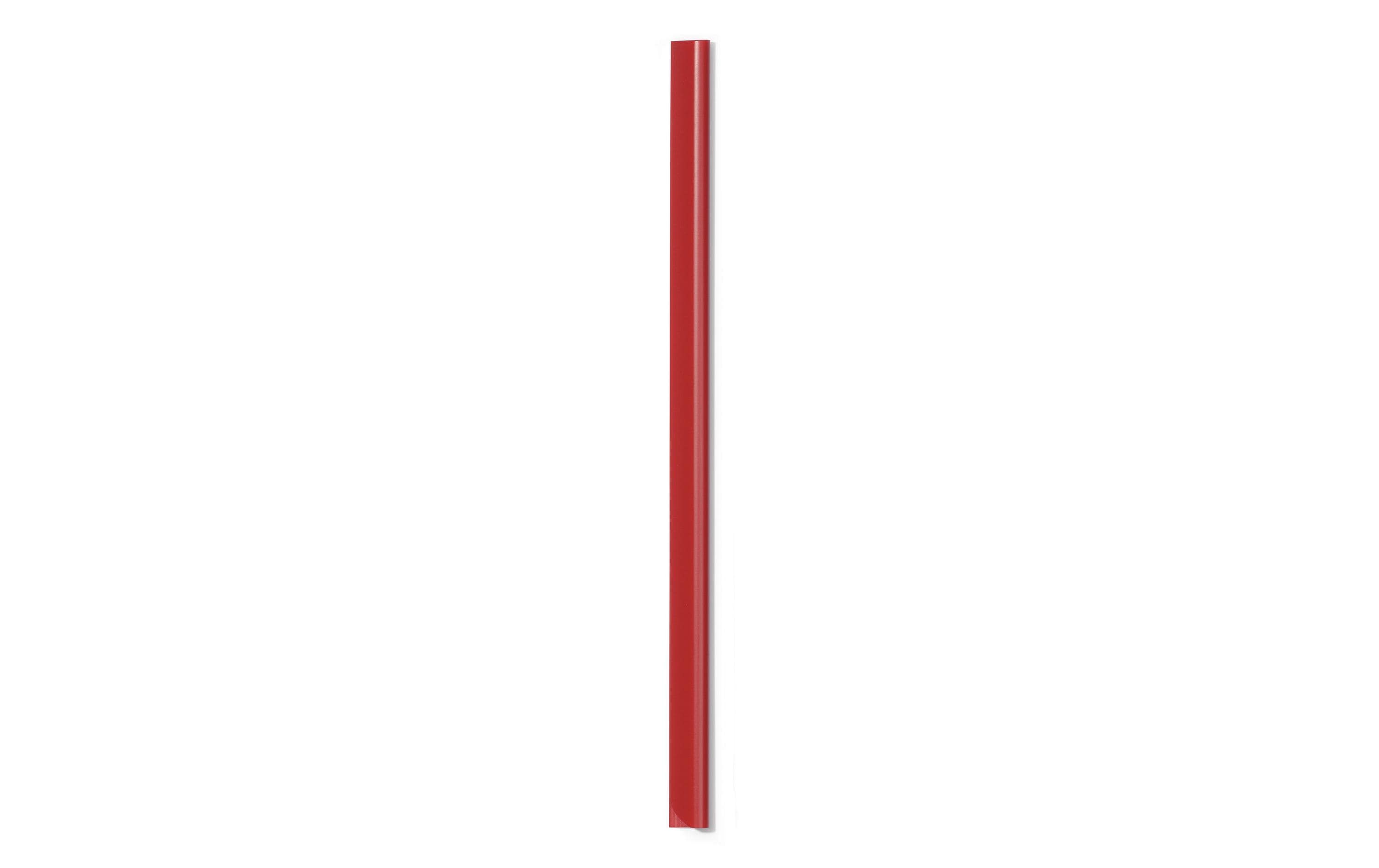 Durable Klemmschiene 3 mm rot, 50 Stück