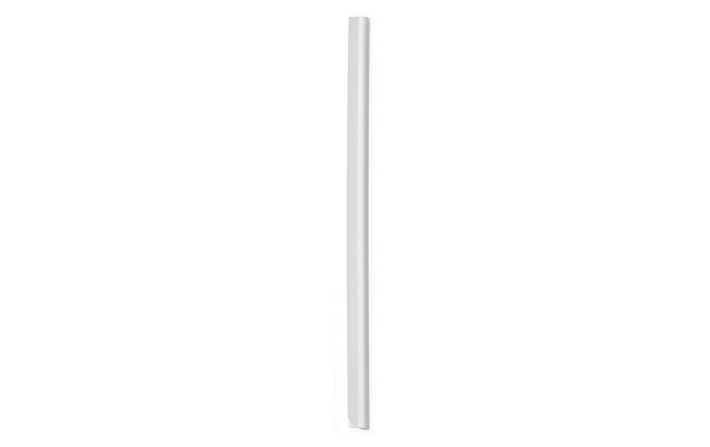 Durable Klemmschiene 6 mm weiss, 50 Stück