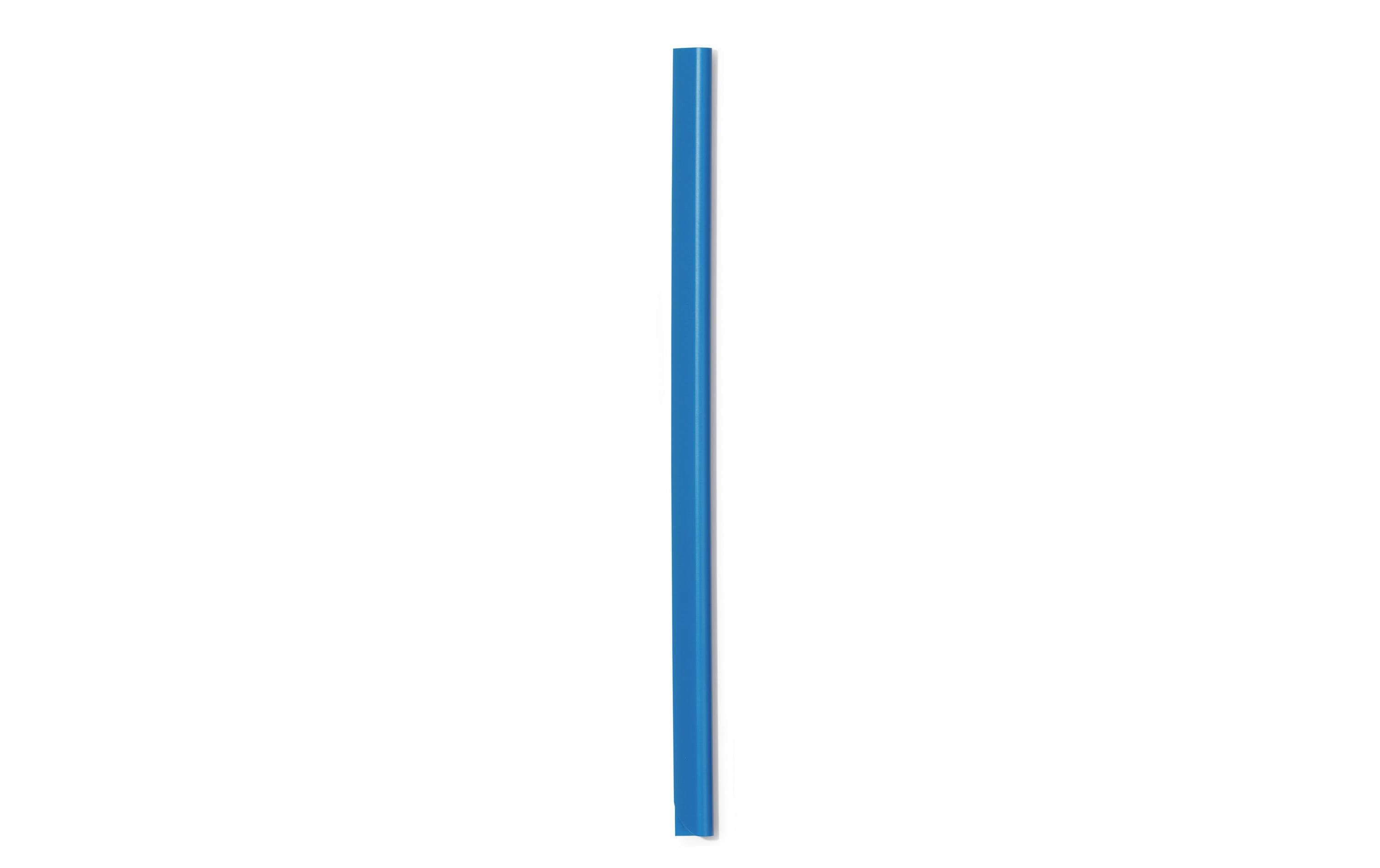 Durable Klemmschiene 6 mm blau, 50 Stück