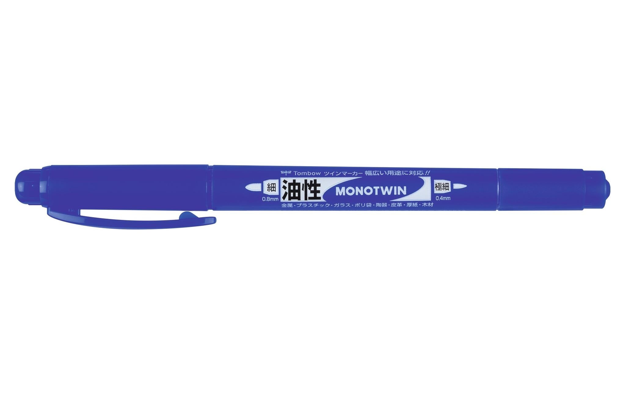 TOMBOW Zeichen-Marker MONO twin Permanent Marker, blau