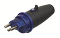 STEFFEN STEKO TPE-Stecker T23 IP55 grau/blau