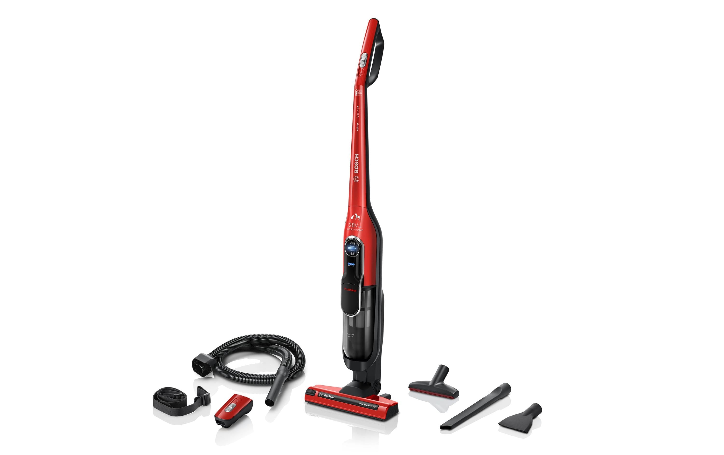 Bosch Akkusauger BLH86PET1 Akku, 28V, rot, Electrodüse, ZB