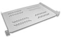 19" WIREWIN  1HE Fachboden, festeinbau, Tiefe 280mm, grau