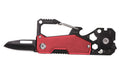 TROIKA Toolinator Mini Werkzeug 10 Funktionen, rot/schwarz
