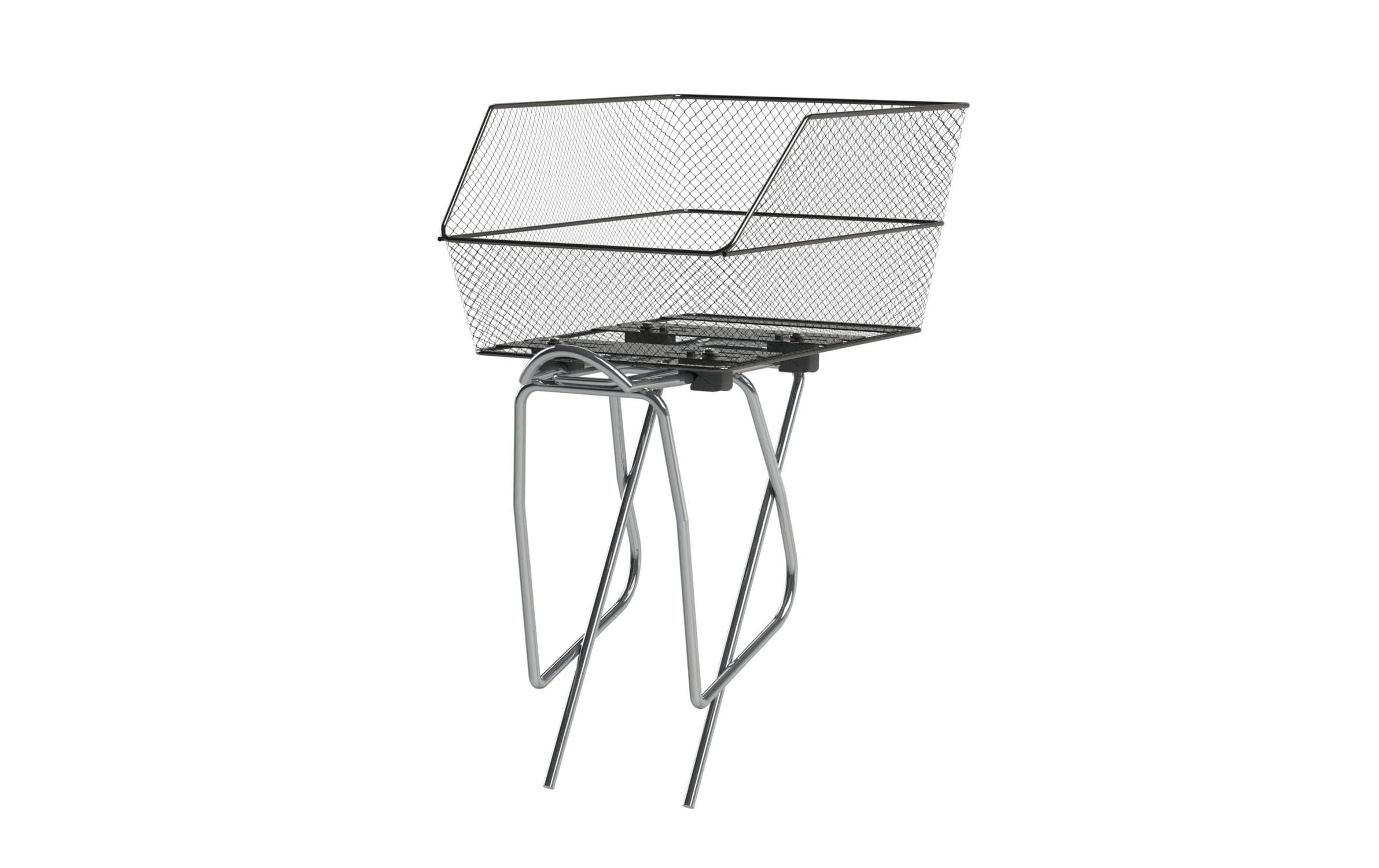 Basil Scuola-Cento-Hinterrad-Korb sw HR-Korb, inkl. Montageplatten