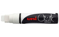 UNI CHALK Kreidemarker PWE-17K Rechtspitze 15mm, weiss