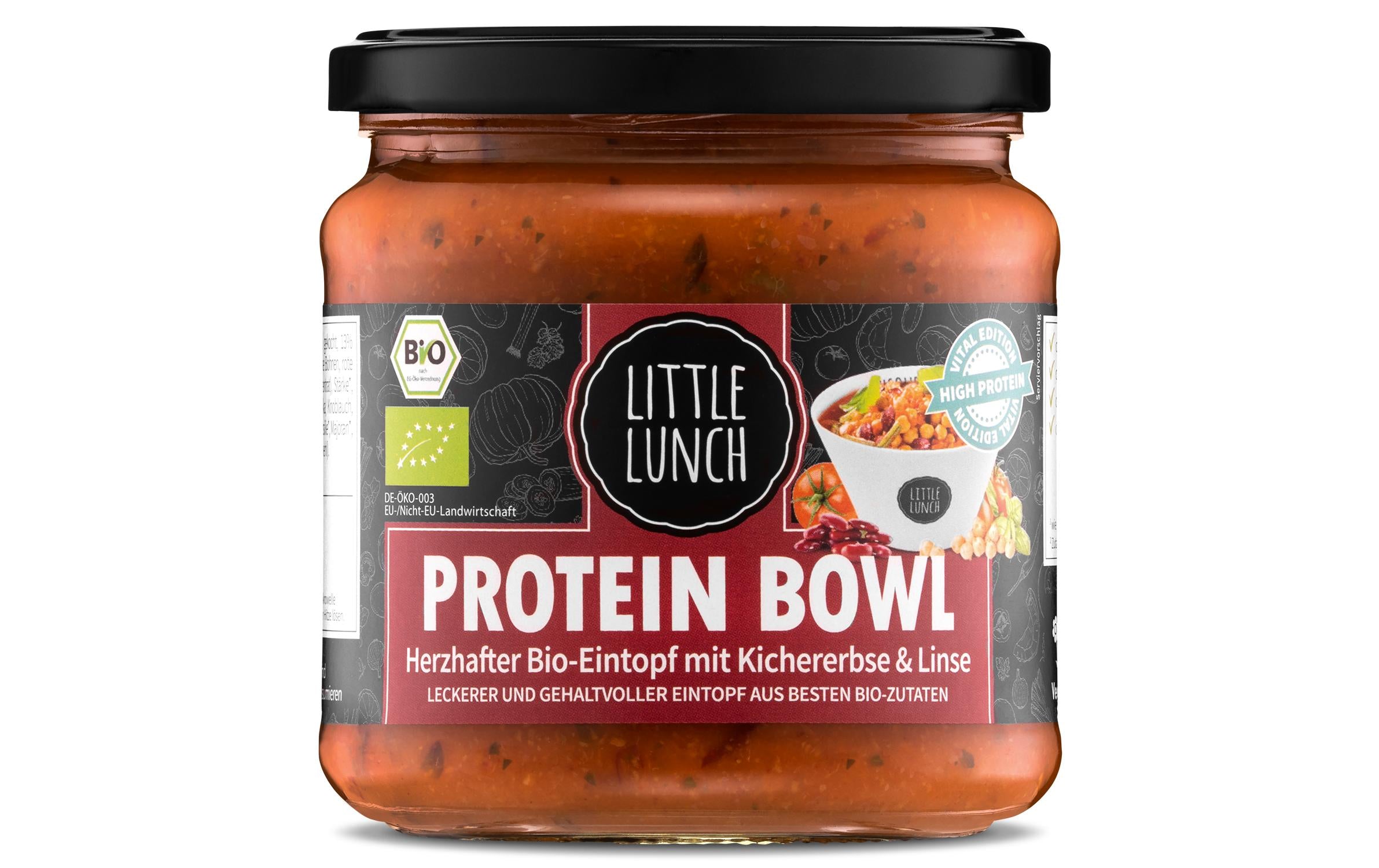 Protein Bowl Kichererbse und Linse 350ml