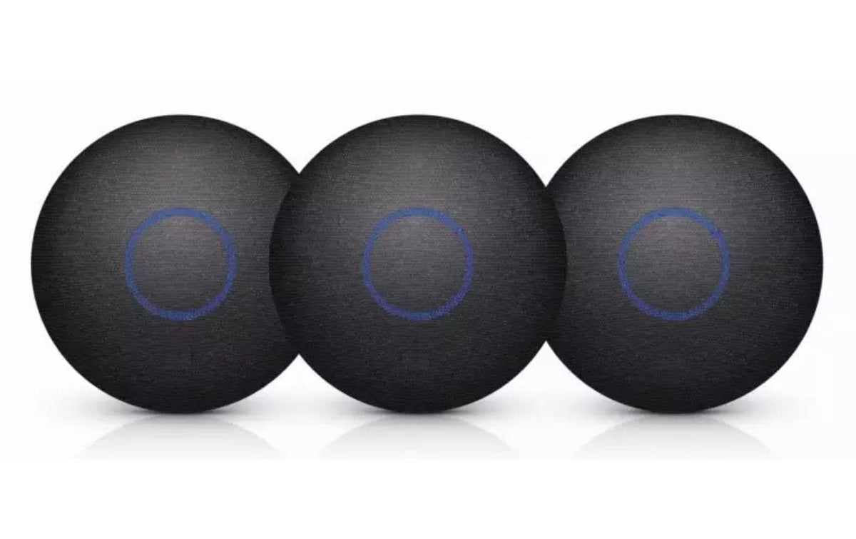 Ubiquiti NHD-COVER-FABRIC-3 Set 3er Set schwarze stofffarbene Abdeckungen