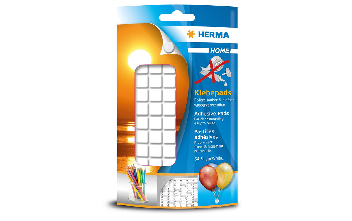Herma Klebepads Non Permanent 54 Stück