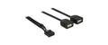USB2.0 Kabel intern 40cm, Pinheader 2xUSB-A Buchse