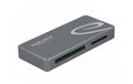 Delock USB 3.0 Card Reader CF u. SD USB Typ-C/Typ-A Port