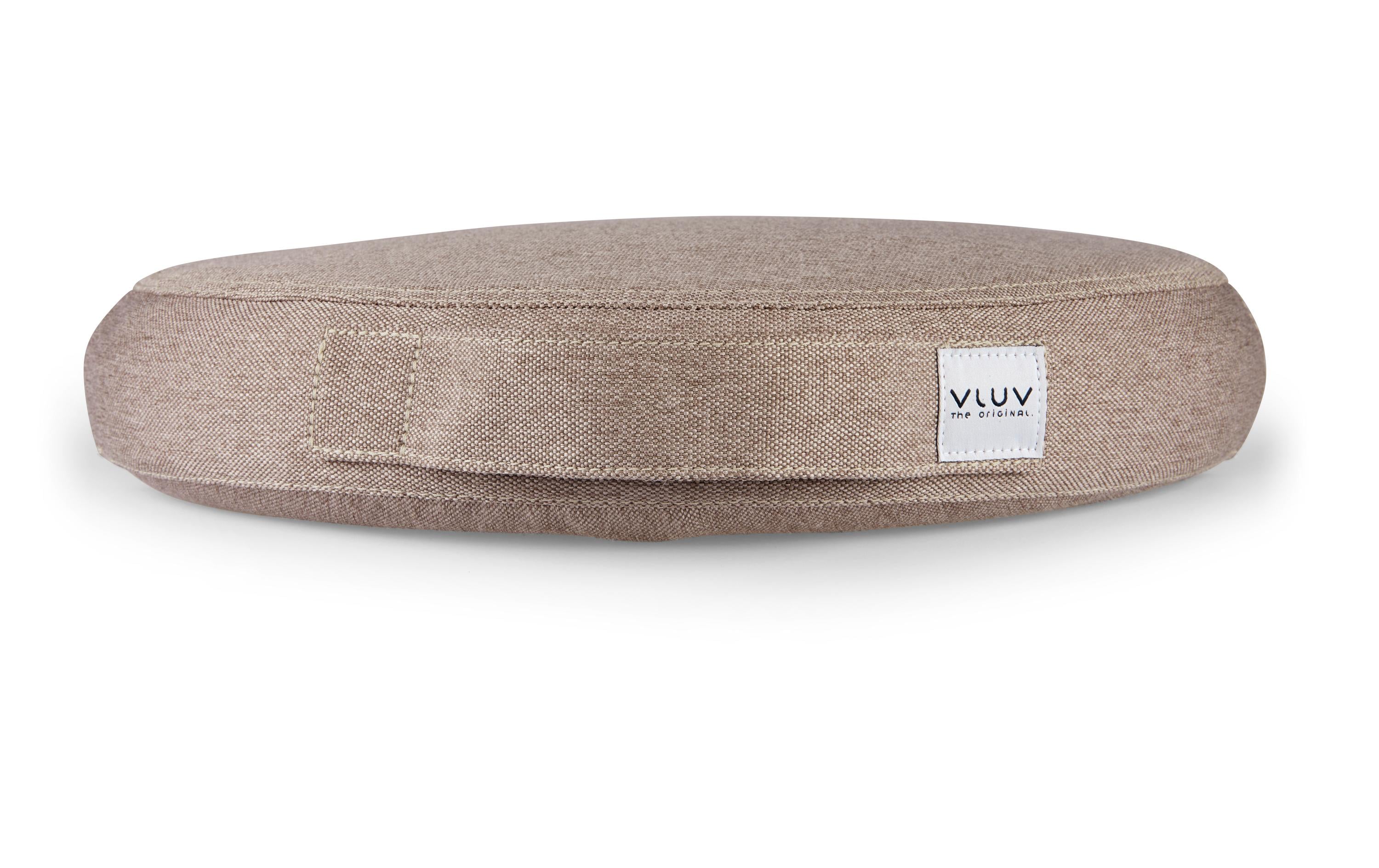 Vluv Leiv Balancekissen Stone, Ø 36cm, Höhe 6cm