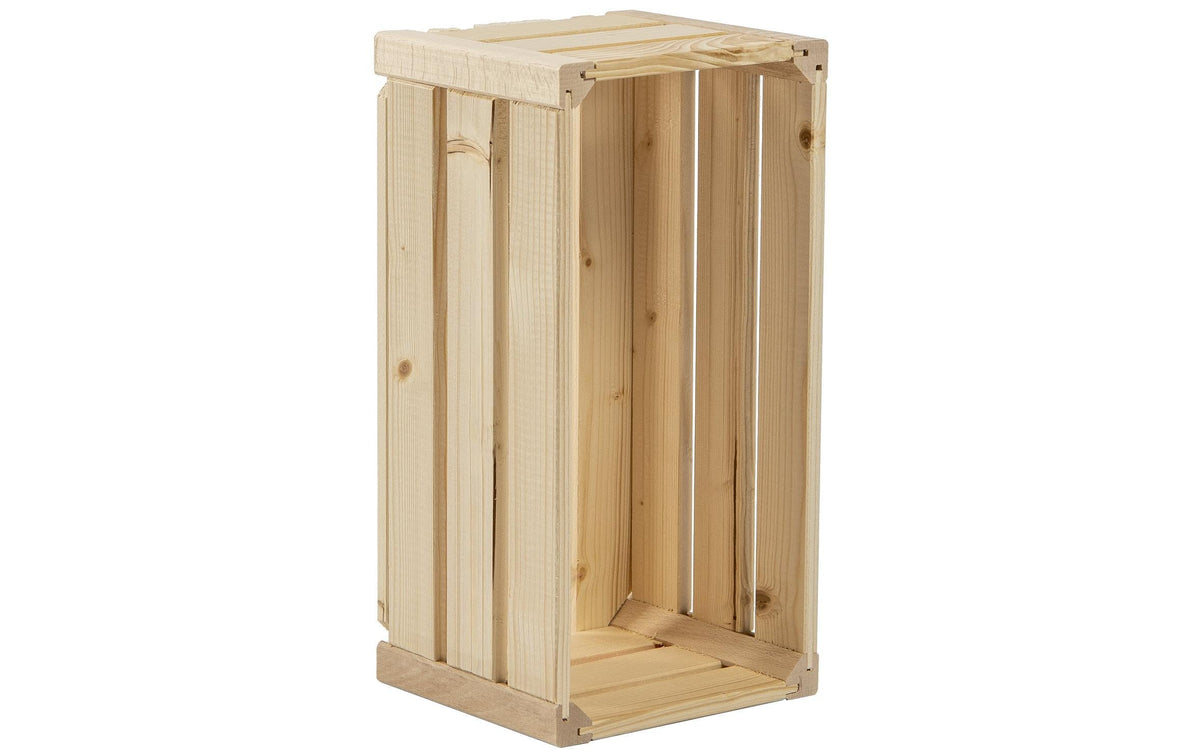 Holz Zollhaus B 1/4 CH-Holzharasse, Natur 35 x 17.5 x 16 cm, Fichte/Tanne/Buche
