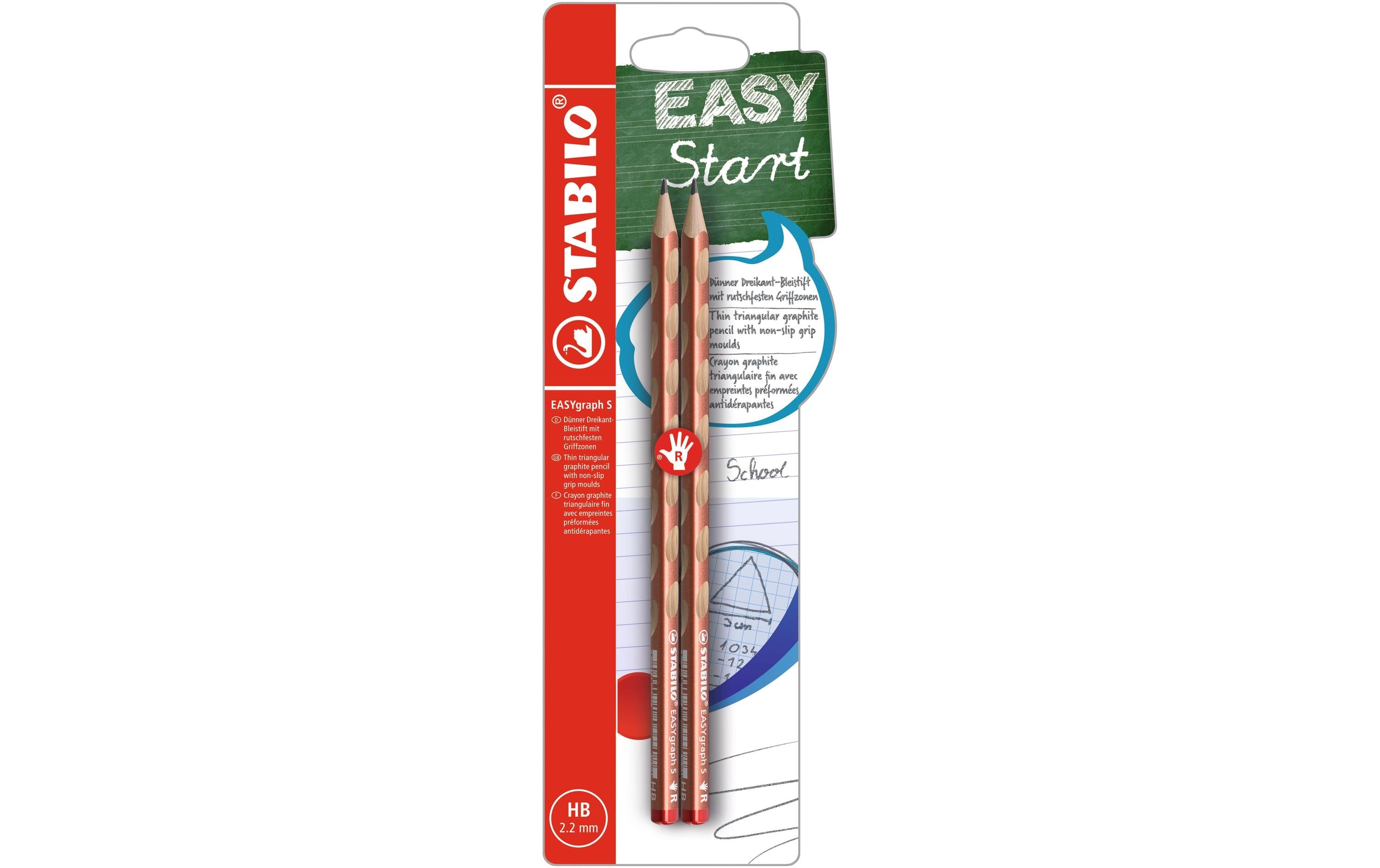 EASYgraph S Metallic Edition R Bleistift kupfer, 2er Blister