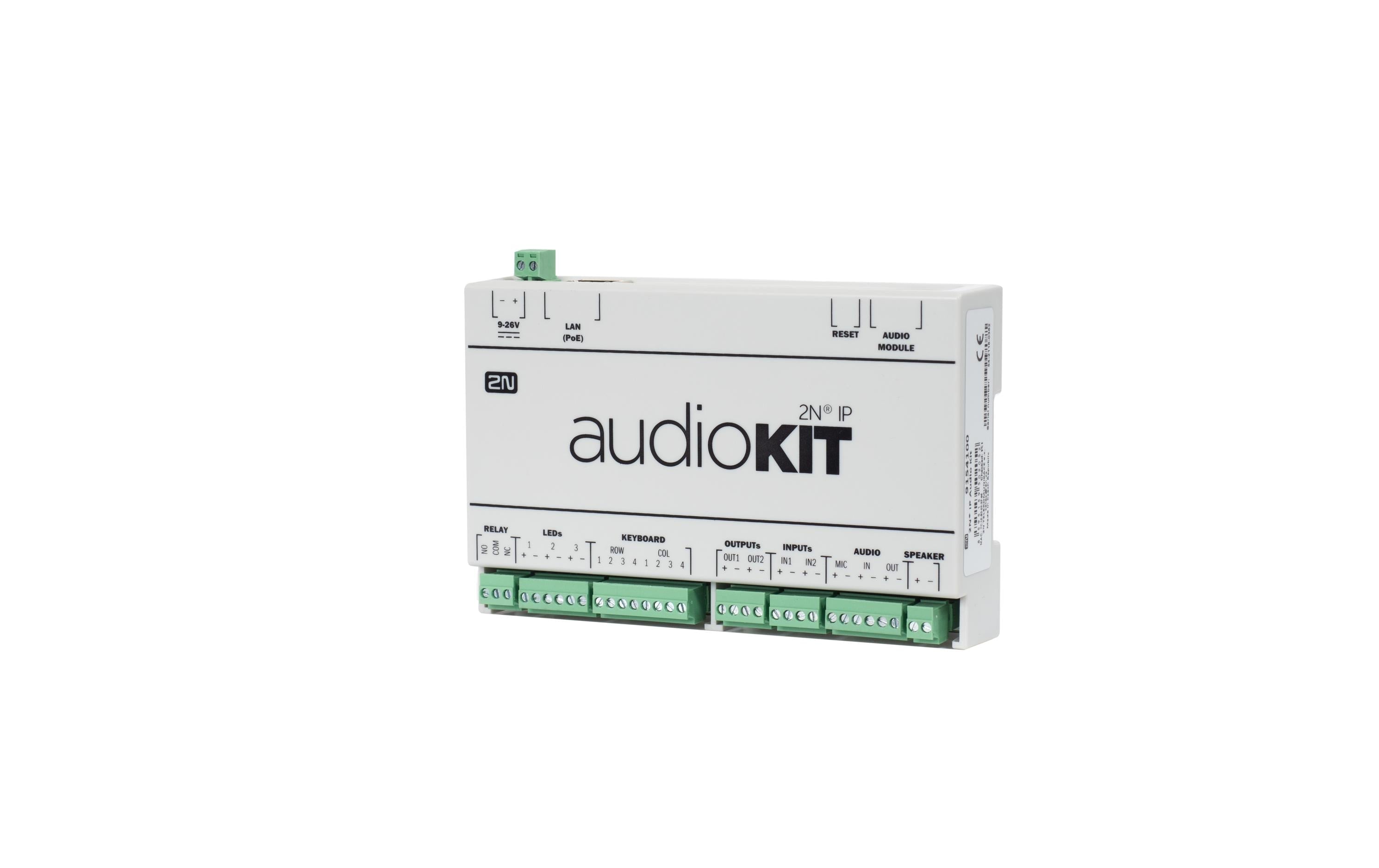 2N IP Audio-Kit 9154100 Einbau-Kit, integrierter Kontakt, IP20