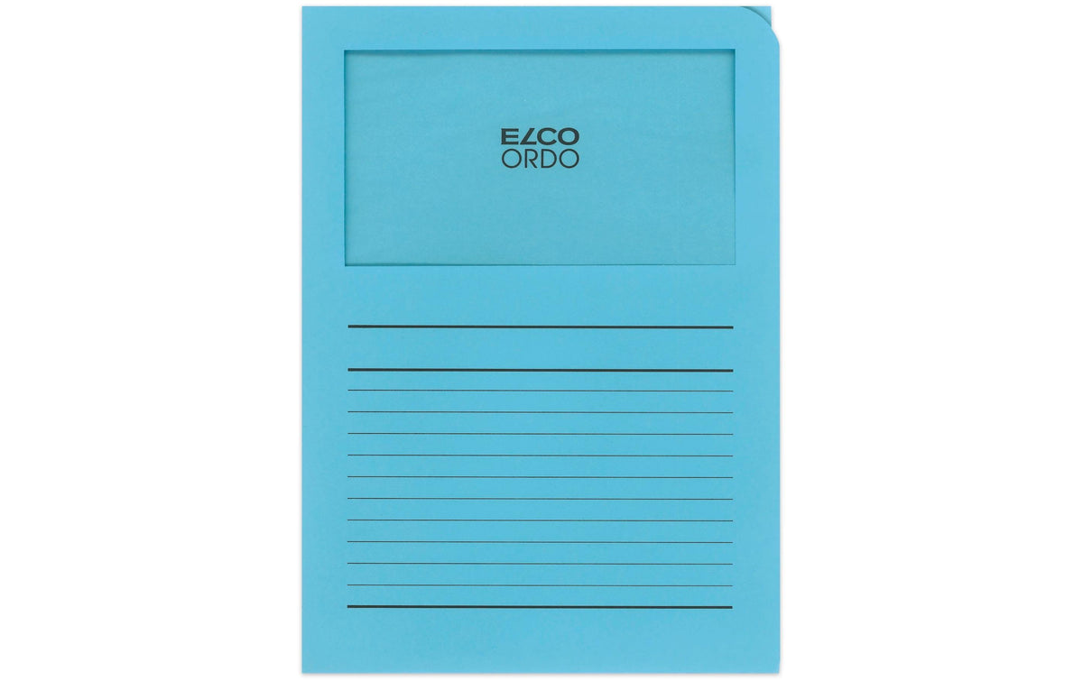 Elco Ordo Classico, Organisationsmappe 1 Schachtel à 100 Stk.,  hellblau