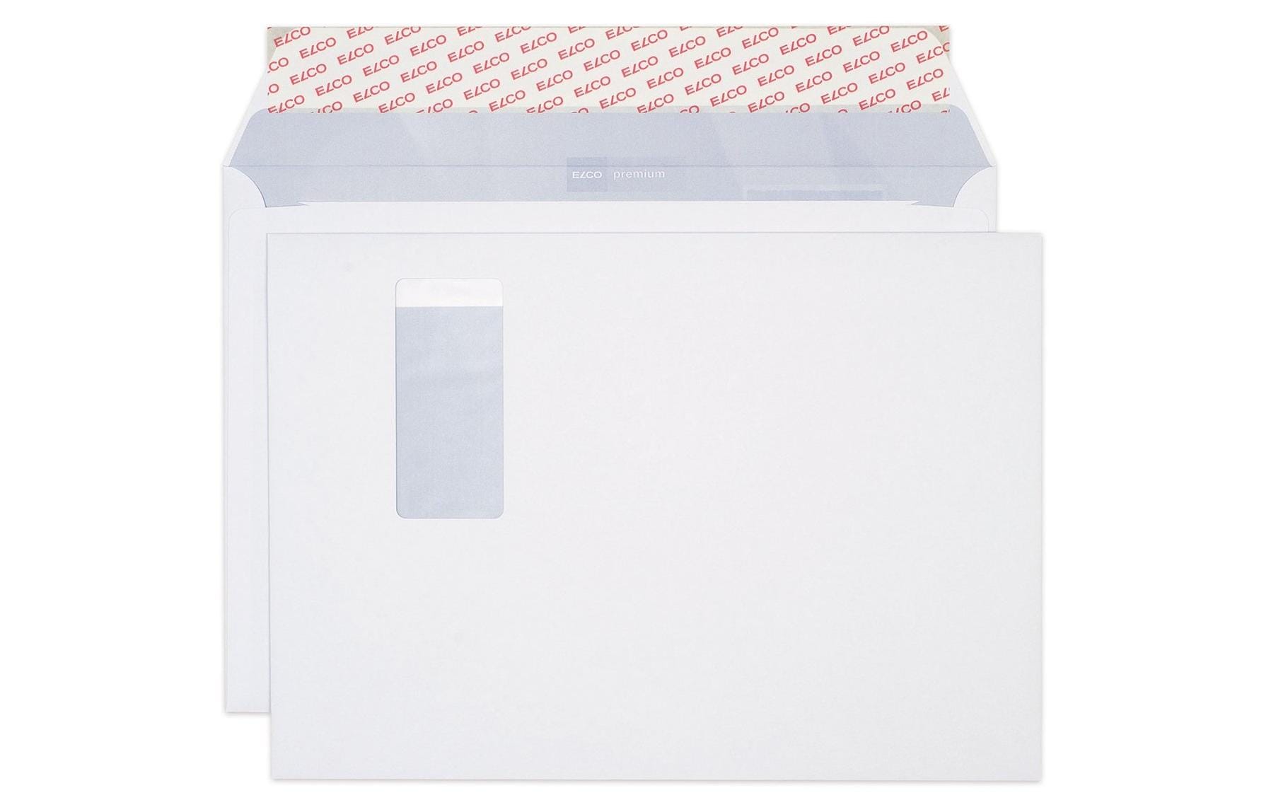 Elco Premium Couvert C4 120 gm2 Schachtel à 250 Stk, Fensterrechts