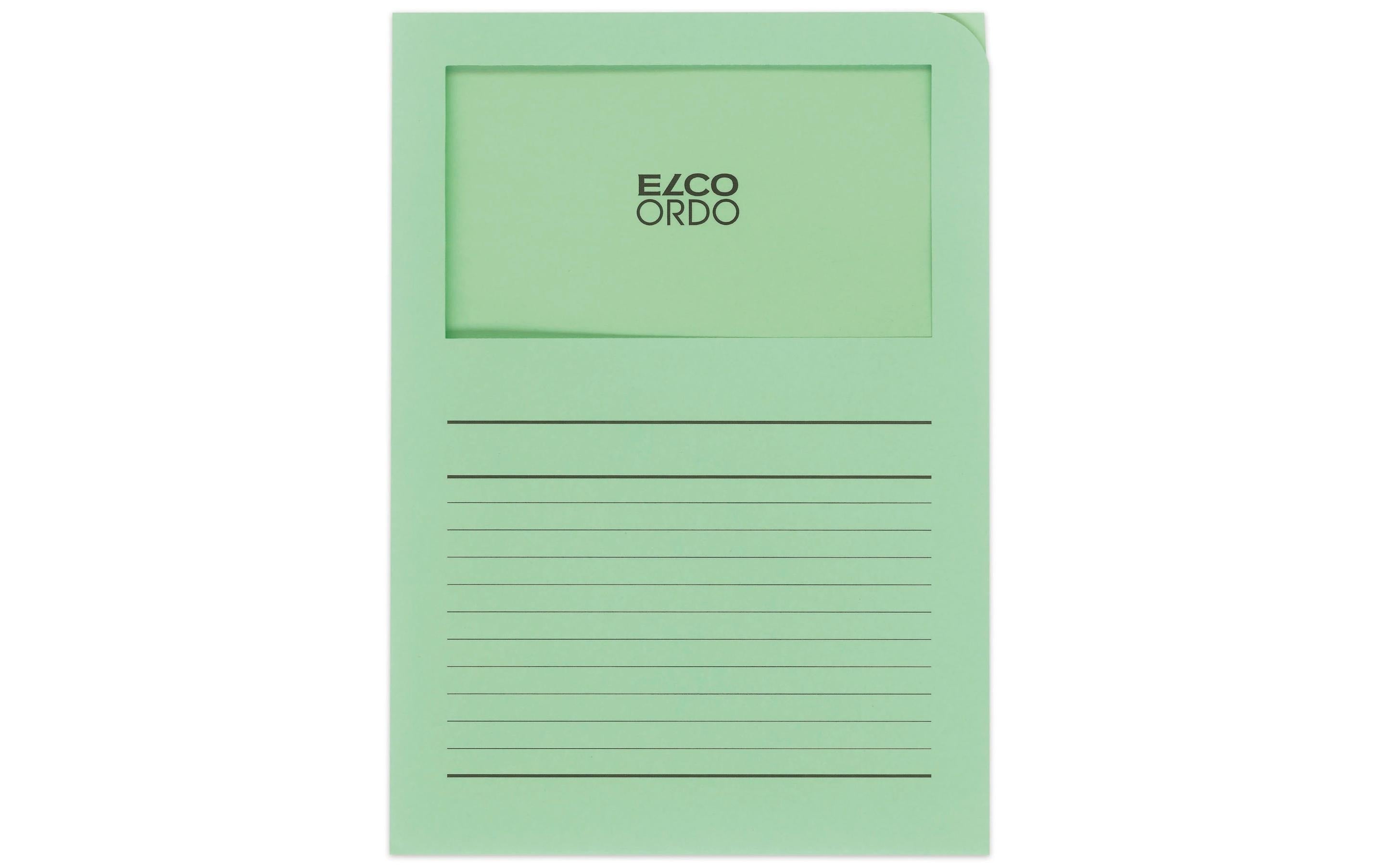 Elco Ordo Classico, Organisationsmappe 1 Schachtel à 100 Stk.,  grasgrün