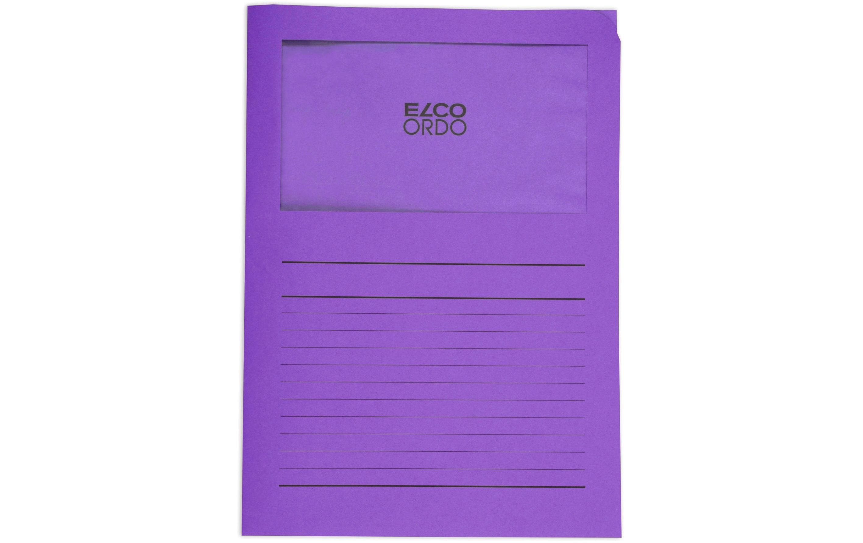 Elco Ordo Classico Organisationsmappe 1 Beutel à 10 Stück, violett