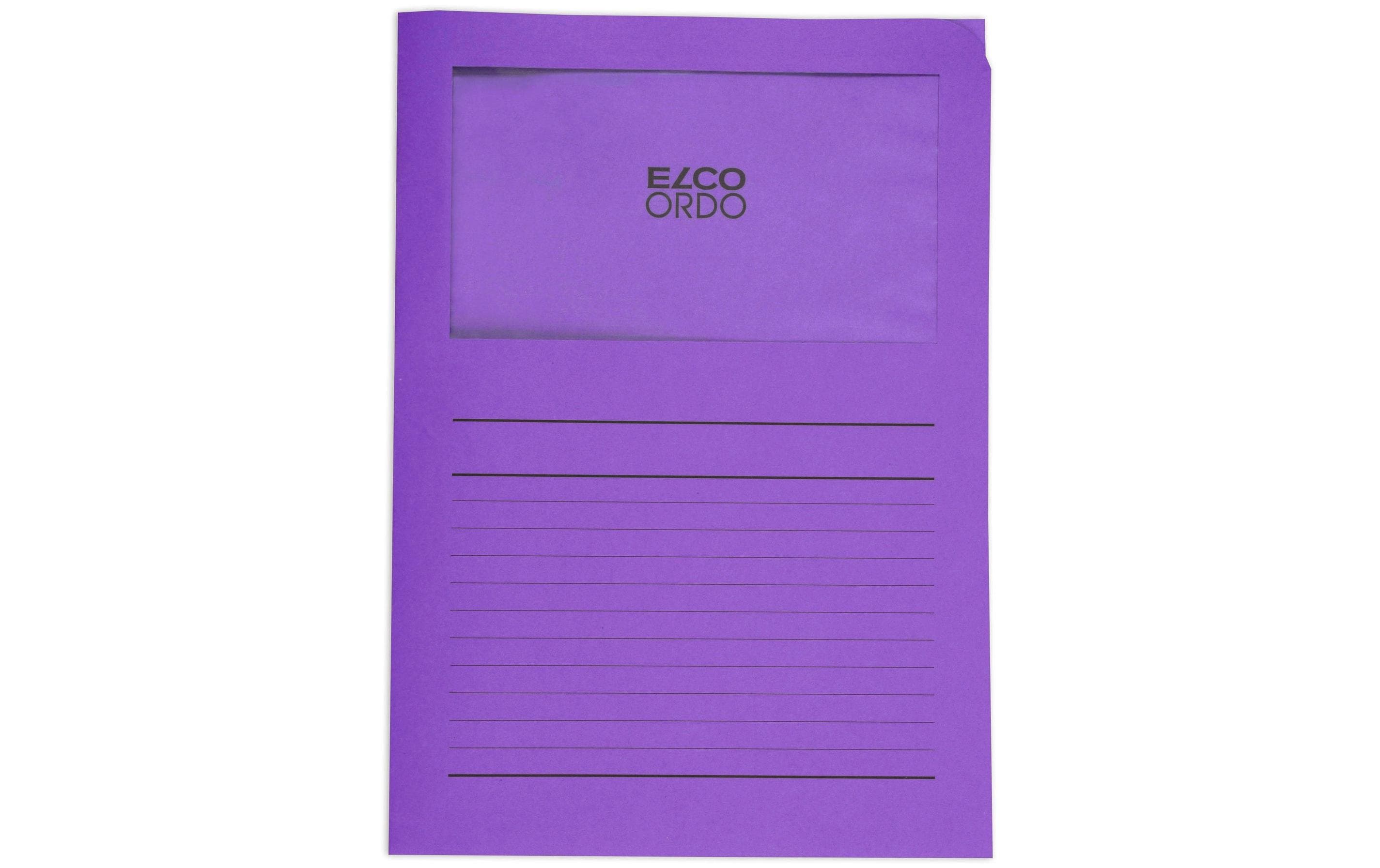 Elco Ordo Classico, Organisationsmappe 1 Schachtel à 100 Stk.,  violett