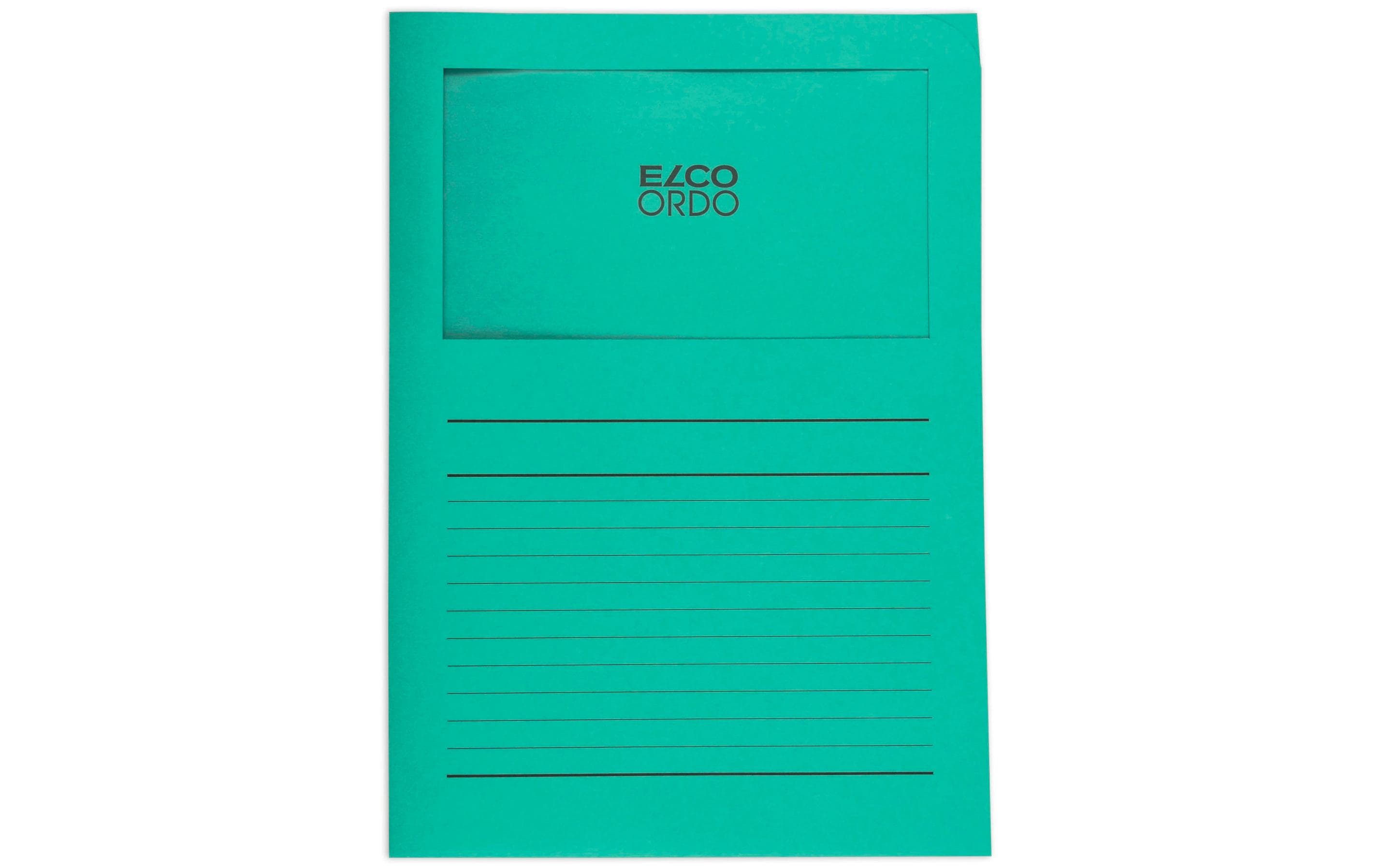Elco Ordo Classico, Organisationsmappe 1 Schachtel à 100 Stk.,  smaragdgrün