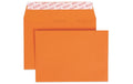 Elco Couvert Color C6 orange ohne Fenster 25 Stück, 100 gm2
