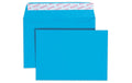 Elco Couvert Color C6 blau ohne Fenster 25 Stück, 100 gm2