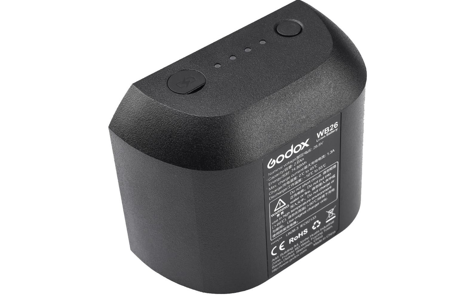 Godox WB26 Batterie zu AD600pro 28.8V 2600mAh