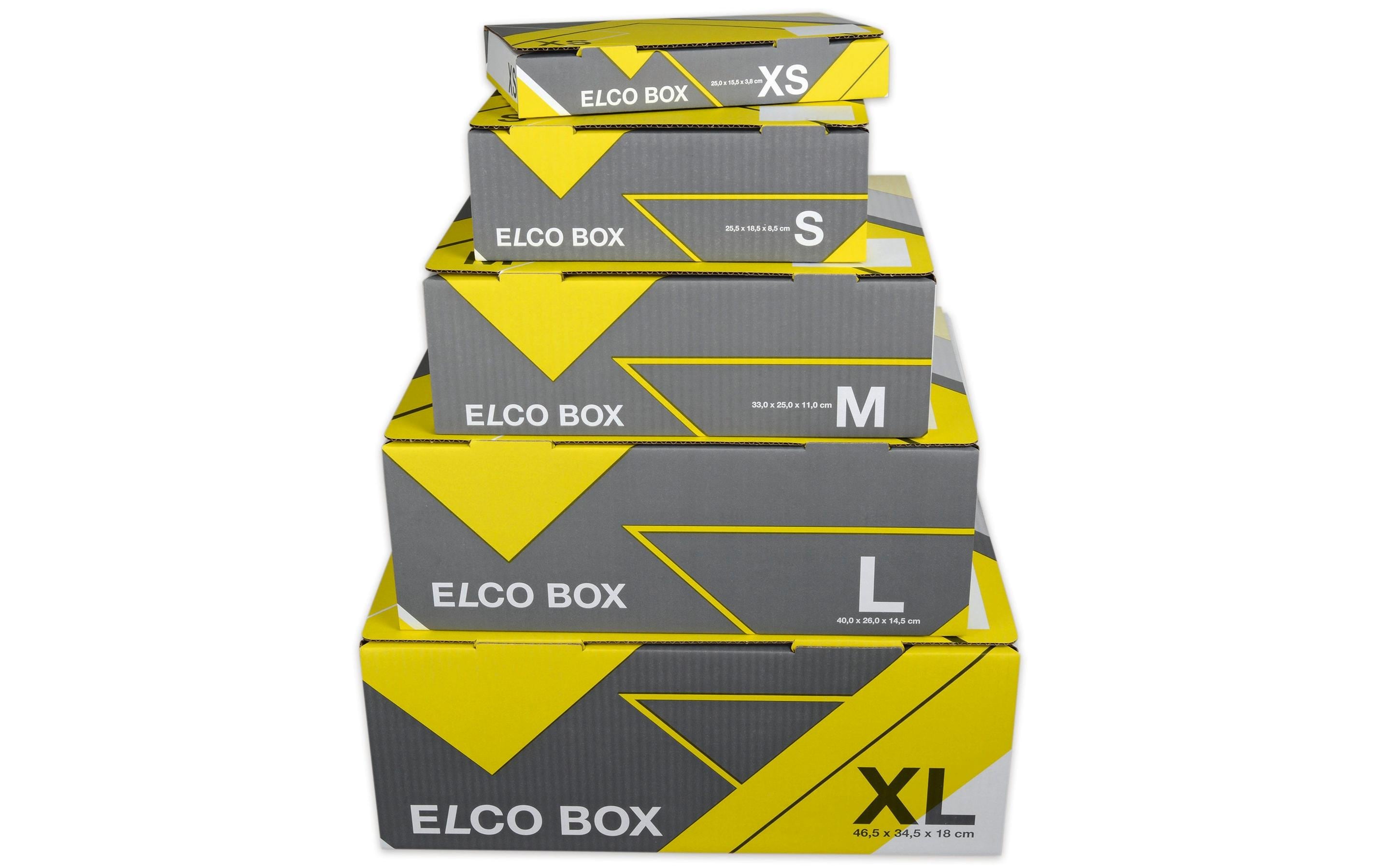 Elco Versandbox Mail-Pack L Innemasse: 395 x 250 x 140