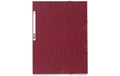 Exacompta Gummibandmappe A4 Bordeaux 400 g/m²,3 Klappen,250 Blatt,Karton