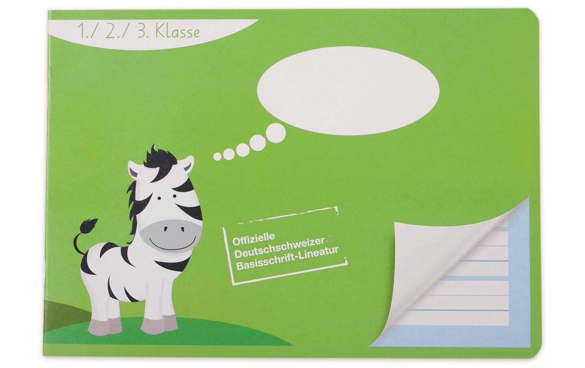 Elco Schulheft A5 quer Basisschrift 1 -3 Klasse,liniert, 24 Blatt, 90 g/m2
