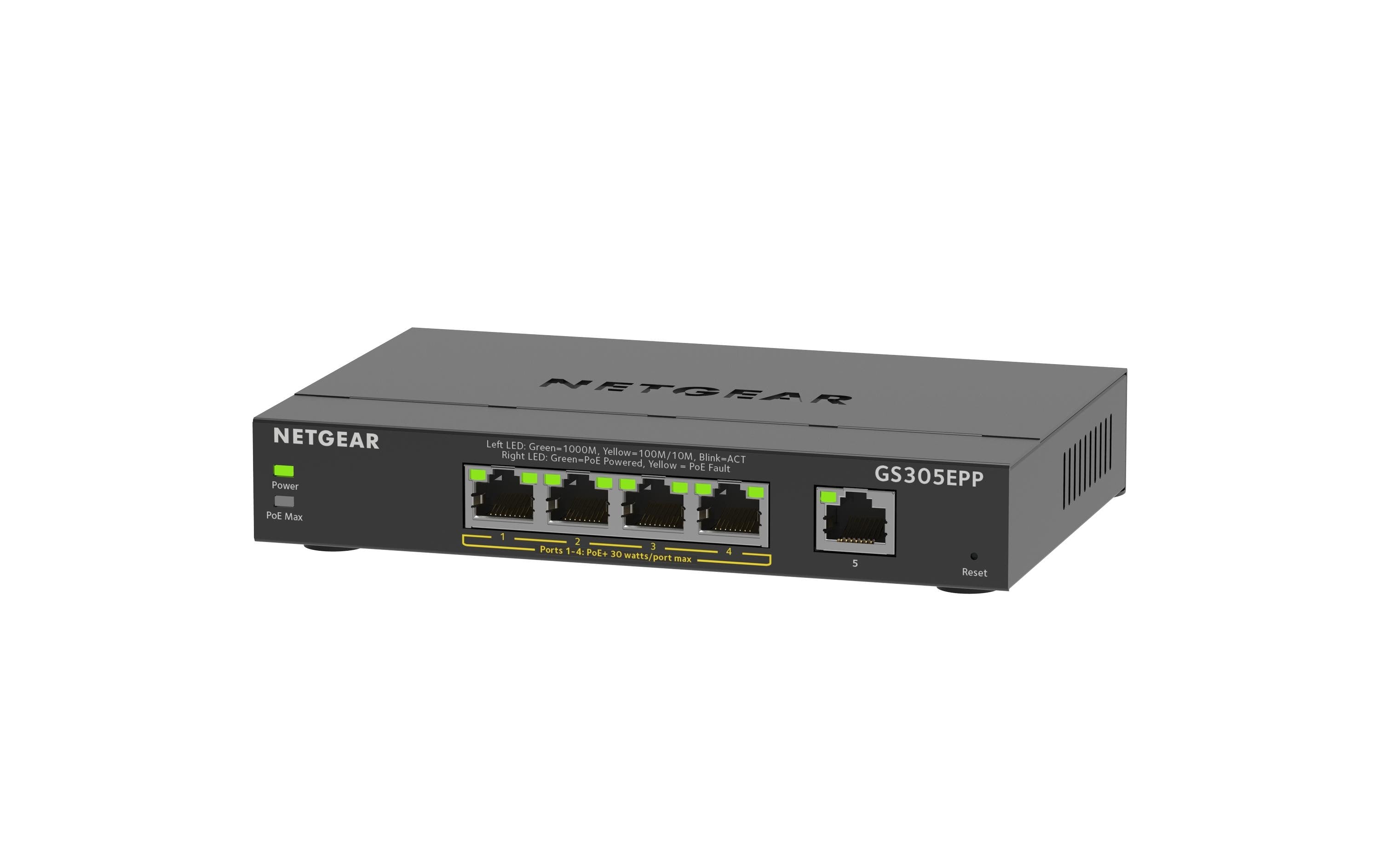 Netgear GS305EPP: 5 Port PoE Switch